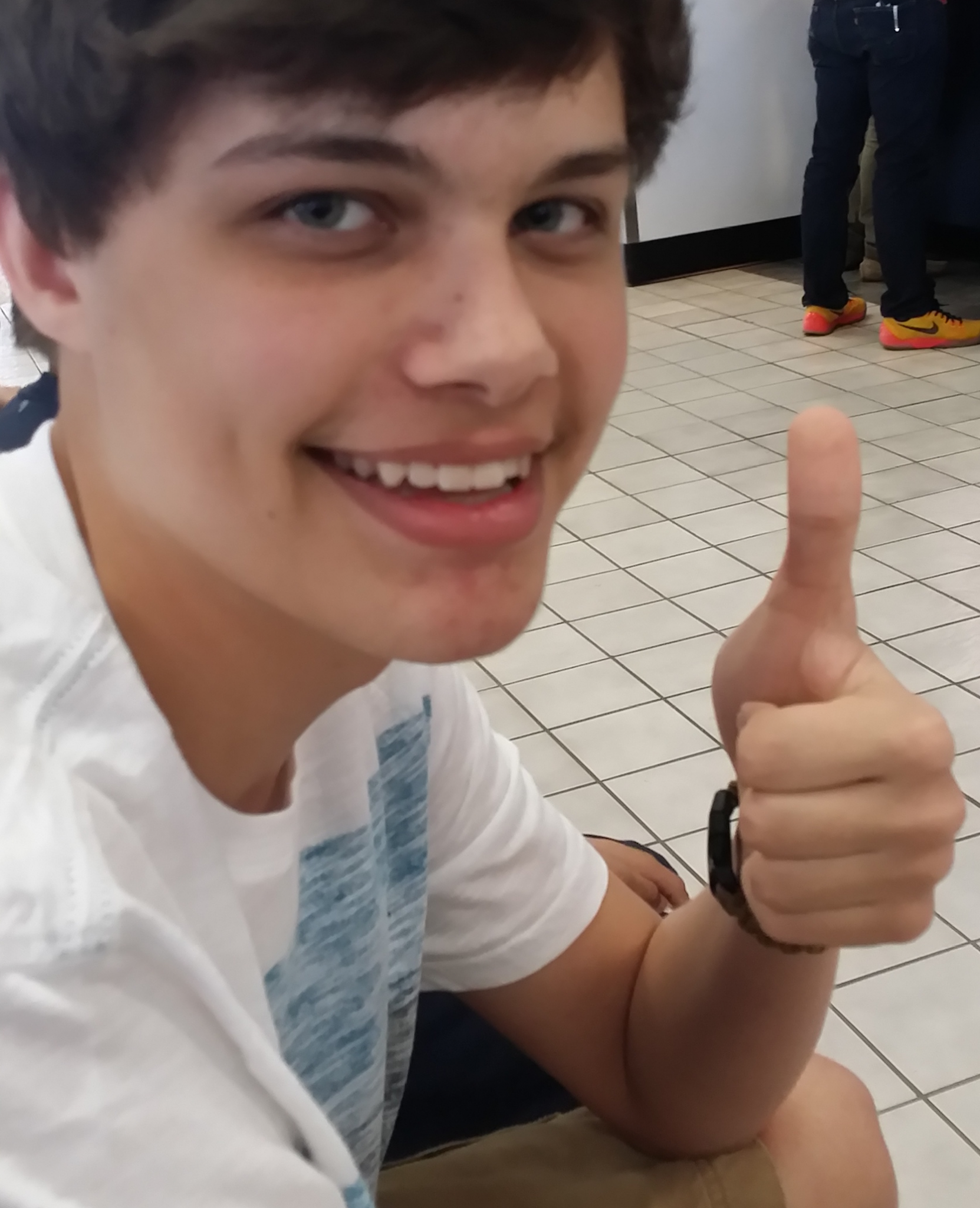 Thumbs up to Youth Group